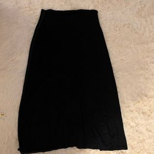 Black Maxi Skirt